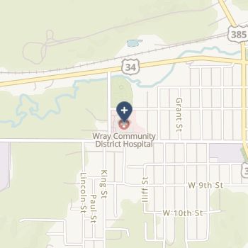 Wray Community District Hospital on map
