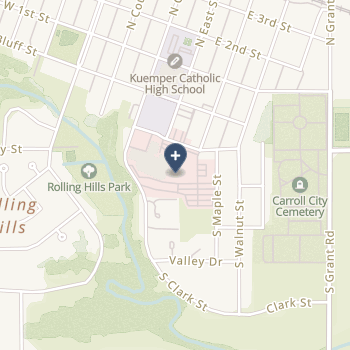 St Anthony Regional Hospital & Nursing Home on map