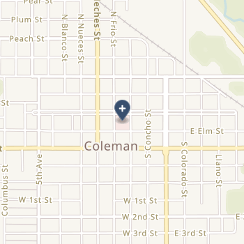 Coleman County Medical Center Company on map