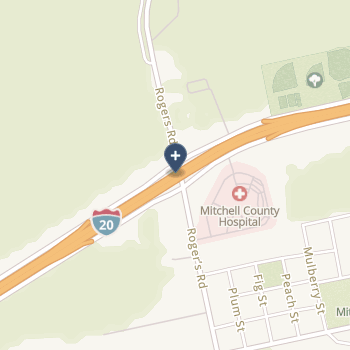 Mitchell County Hospital District on map