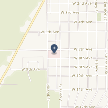 Hansford County Hospital on map