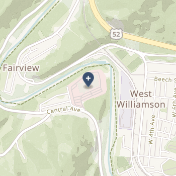 Tug Valley Arh Regional Medical Center on map