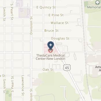 Thedacare Medical Center New London on map