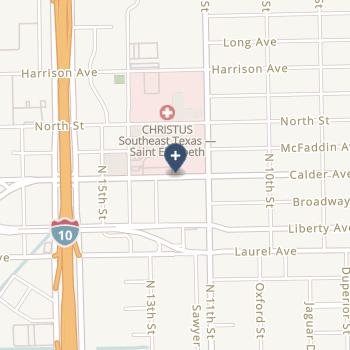 Christus Southeast Texas- St Elizabeth on map
