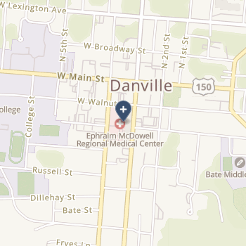 Ephraim Mcdowell Regional Medical Center on map