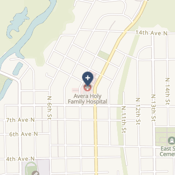 Avera Holy Family Hospital on map