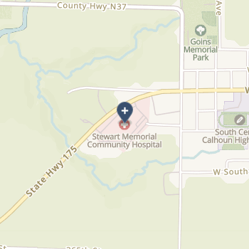 Stewart Memorial Community Hospital on map