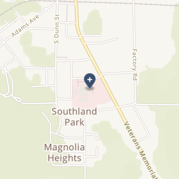 Webster General Hospital/ Swing Bed on map