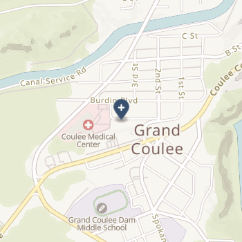 Coulee Medical Center on map