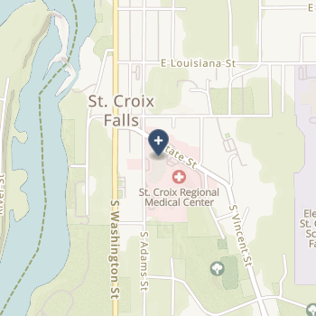St Croix Regional Medical Center on map
