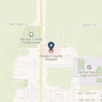 Decatur County Hospital on map