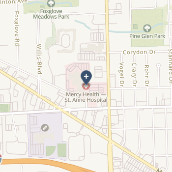 Mercy St Anne Hospital on map