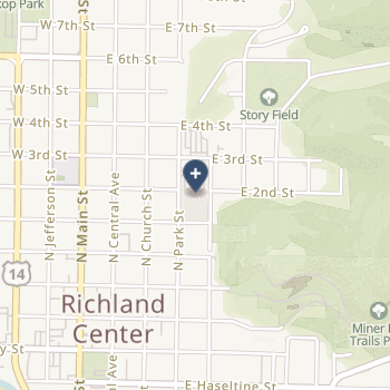 Richland Hospital on map