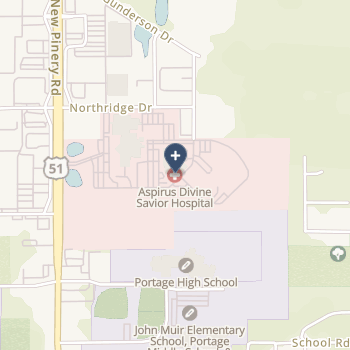 Divine Savior Healthcare on map