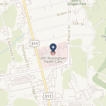 Unc Rockingham on map