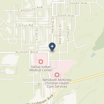 Gallup Indian Medical Center on map
