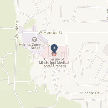 University Of Mississippi Medical Center- Grenada on map