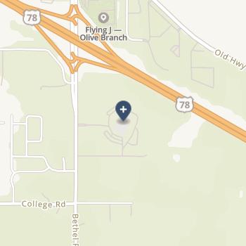 Methodist Healthcare - Olive Branch Hospital on map