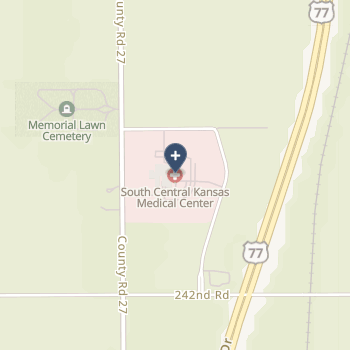 South Central Ks Med Center on map