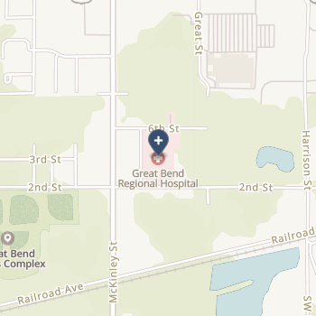 Great Bend Regional Hospital on map
