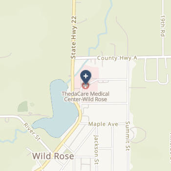 Thedacare Medical Center - Wild Rose Inc on map