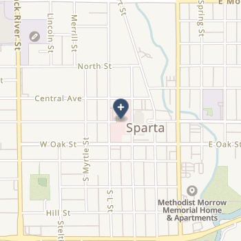 Mayo Clinic Hlth Systm Franciscan Hlthcare Sparta on map