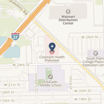 Covenant Hospital Plainview on map