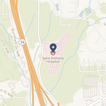 St Anthony Hospital on map