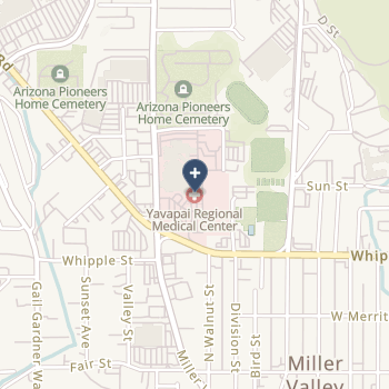 Yavapai Regional Medical Center on map