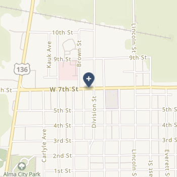 Harlan County Health System on map