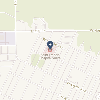 Saint Francis Hospital Vinita, Inc on map