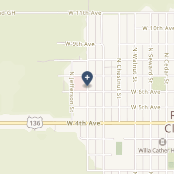Webster County Community Hospital on map