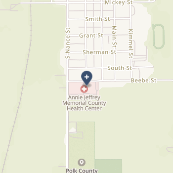 Annie Jeffrey Memorial County Health Center on map