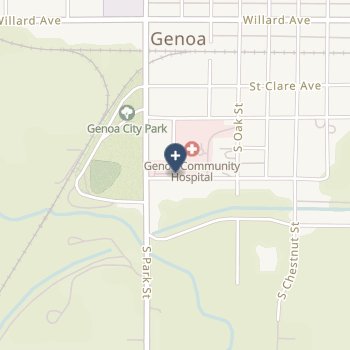 Genoa Community Hospital on map
