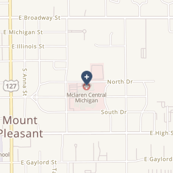 Mclaren Central Michigan on map