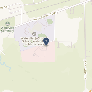 Lakeland Hospital Watervliet on map