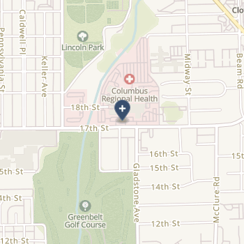 Columbus Regional Hospital on map