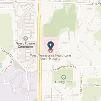 Tennova Healthcare-Regional Jackson on map