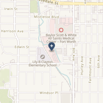 Baylor Surgical Hospital At Fort Worth on map