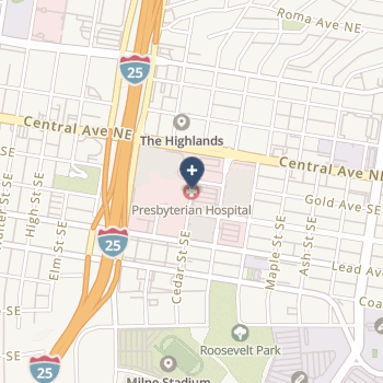 Presbyterian Hospital on map