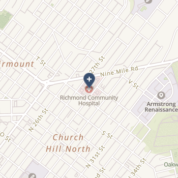 Bon Secours Richmond Community Hospital on map