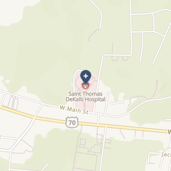 Saint Thomas Dekalb Hospital on map