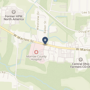 Morrow County Hospital on map