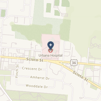 Mercy Health - Urbana Hospital on map