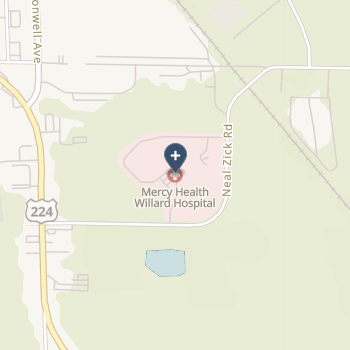 Mercy Willard Hospital on map