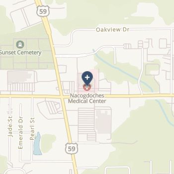 Nacogdoches Medical Center on map