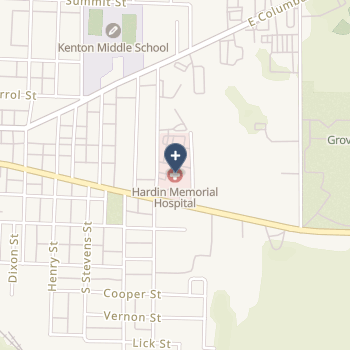 Hardin Memorial Hospital on map