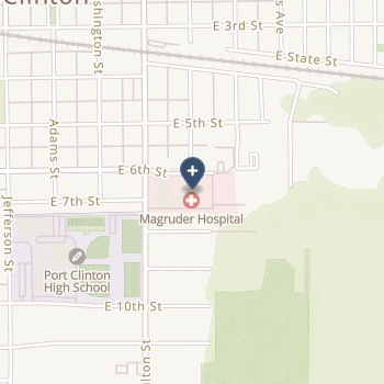 H b Magruder Memorial Hospital on map