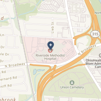 Riverside Methodist Hospital on map