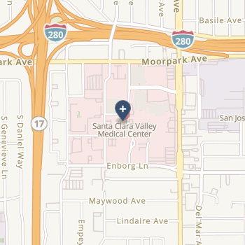 Santa Clara Valley Medical Center on map